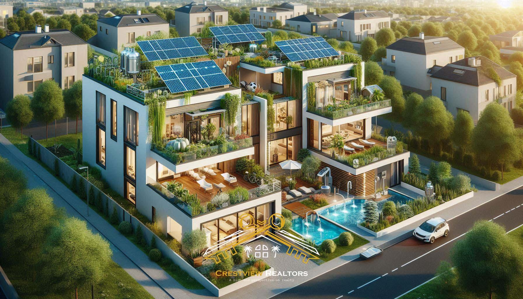Sustainable home design with green energy and eco-friendly features in India 2025